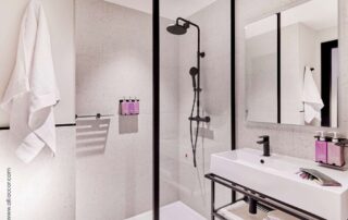 Prefabricated bathroom pods for hospitality - hotel project