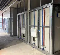 Prefabricated bathroom pods for student accommodation - student residence