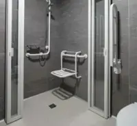Prefabricated bathroom pods for healthcare - healthcare facility